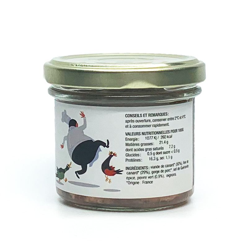 Terrine de Canard au Poivre Vert - Les Foies Gras du Ried