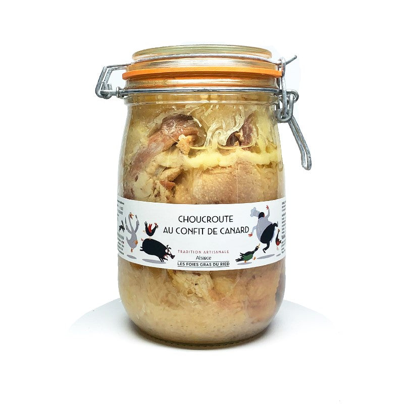 Choucroute Artisanale au Confit de Canard