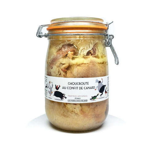 Choucroute Artisanale au Confit de Canard