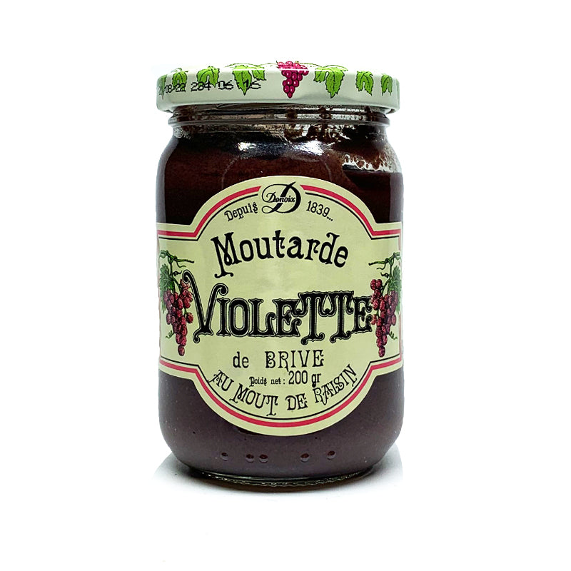 Moutarde Violette de Brive au Mout de Raisin