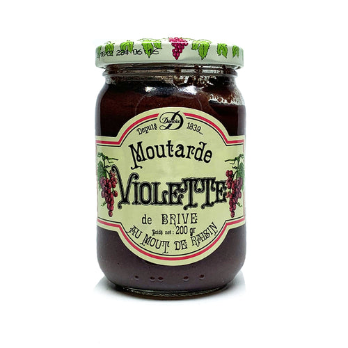Moutarde Violette de Brive au Mout de Raisin