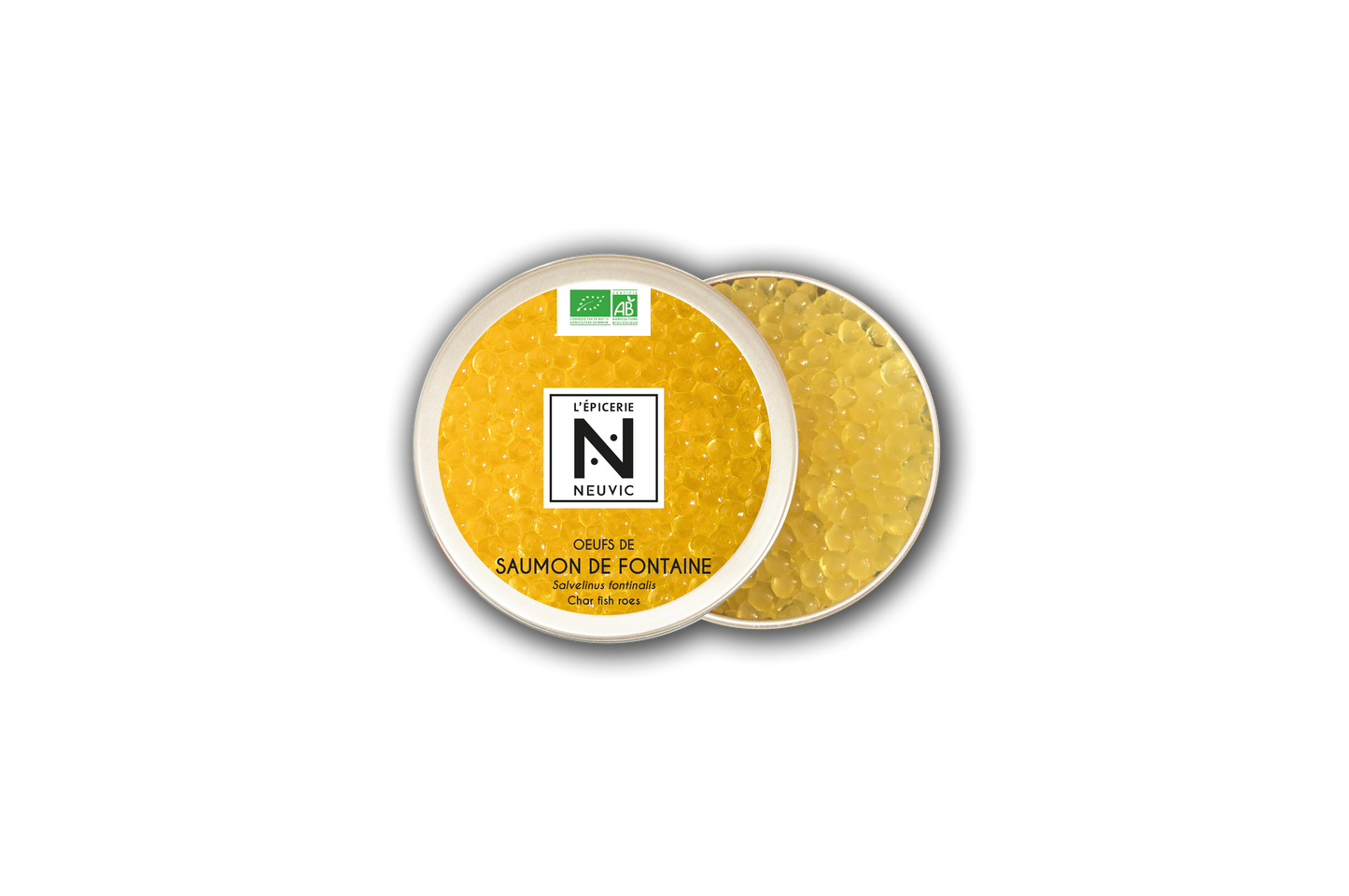 Œufs de Saumon de Fontaine - Caviar de Neuvic