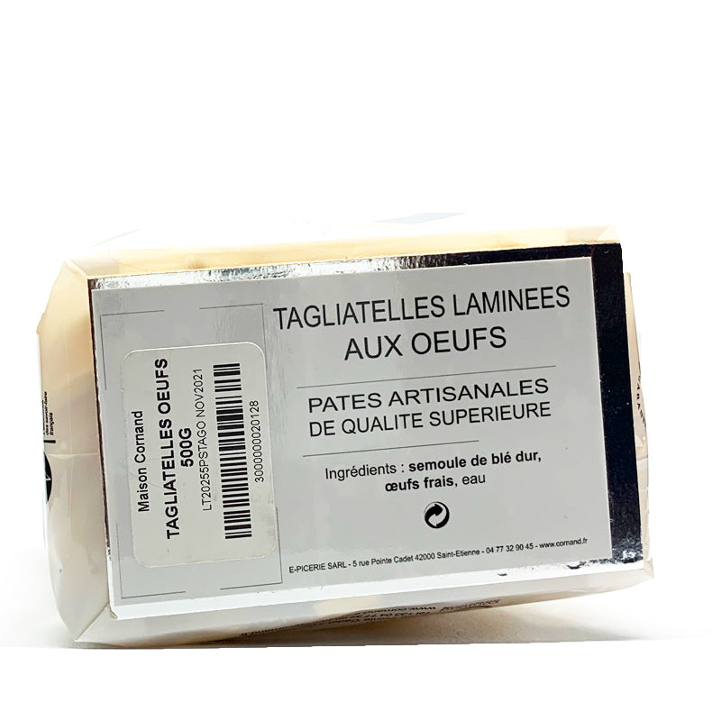 Tagliatelles aux oeufs de la Maison Cornand