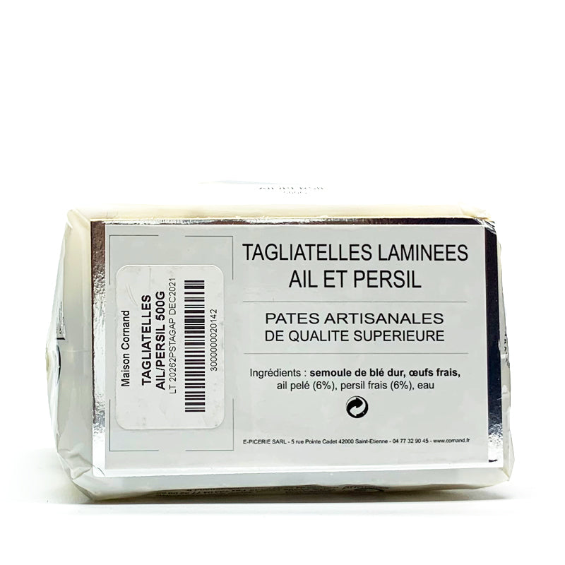 Tagliatelles Ail & persil de la Maison Cornand
