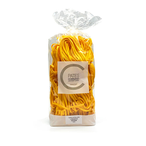 Tagliatelles au safran de la Maison Cornand