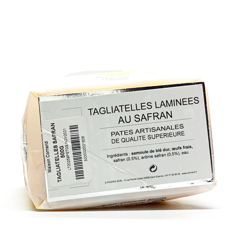 Tagliatelles au safran de la Maison Cornand