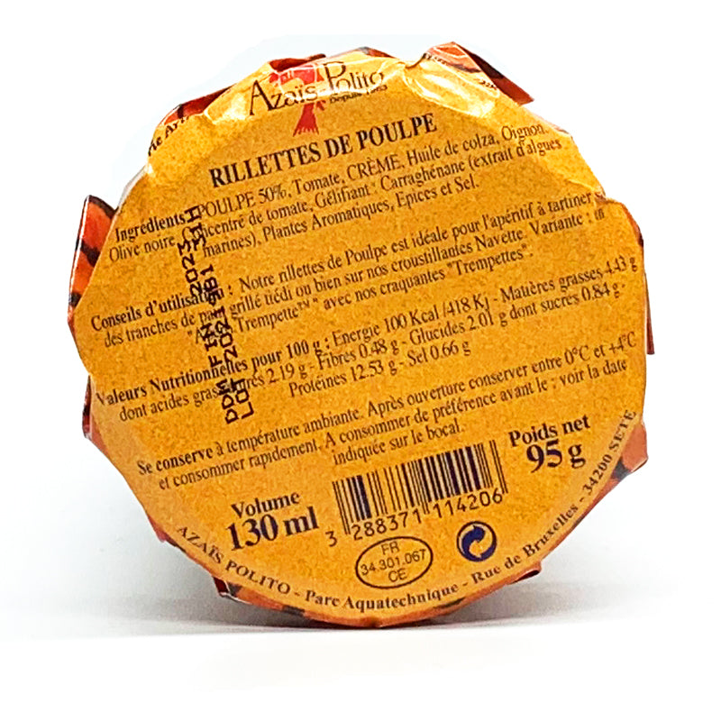 Rillettes de Poulpe par Azaïs Polito