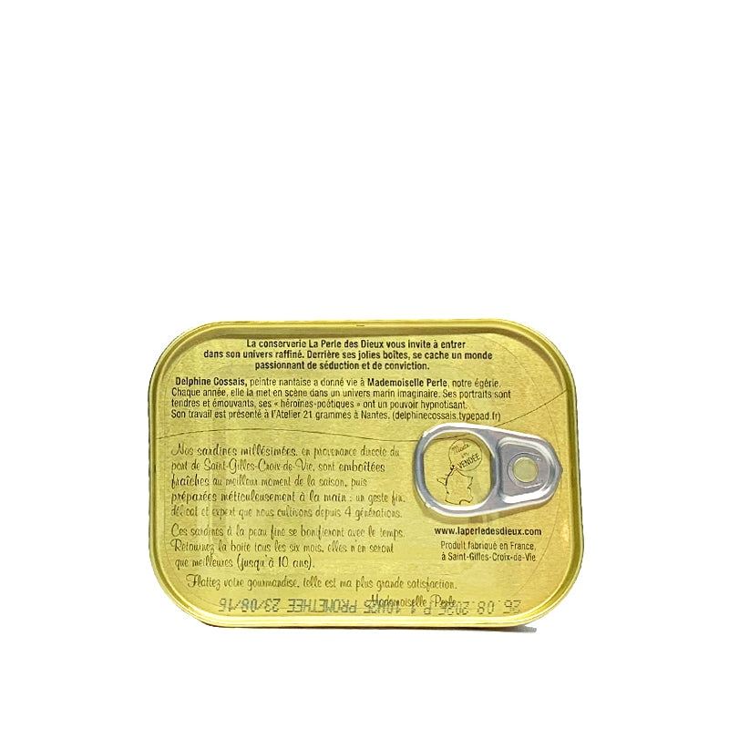 Sardines Millésimées de la Conserverie la Perle des Dieux