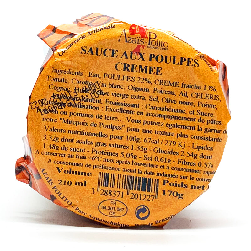 Sauce aux poulpes crémée