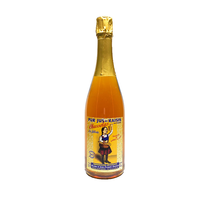 Pur Jus de Raisin Chasselas Pétillant
