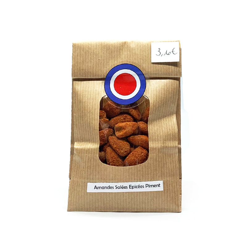 Amandes Salées au Piment (50g)