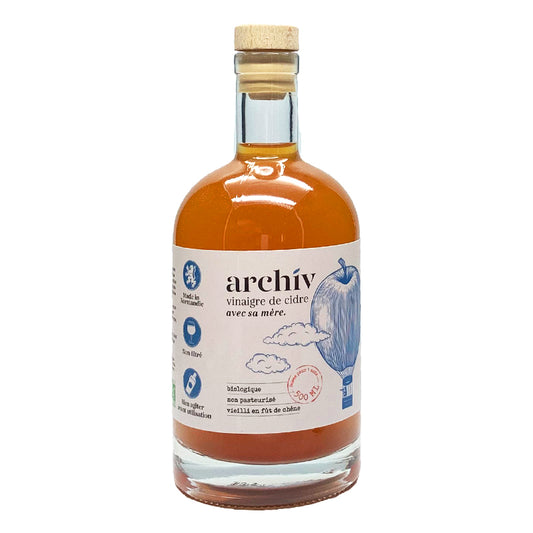 Vinaigre De Cidre Biologique Et Non Pasteurisé Archie