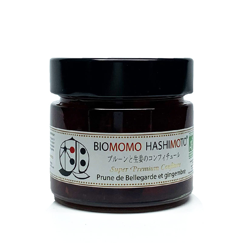 Confiture de Prune de Bellegarde et Gingembre Biomomo Hashimoto