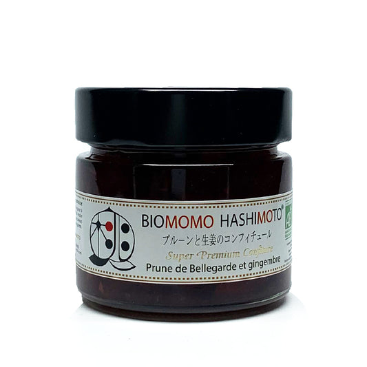 Confiture de Prune de Bellegarde et Gingembre Biomomo Hashimoto