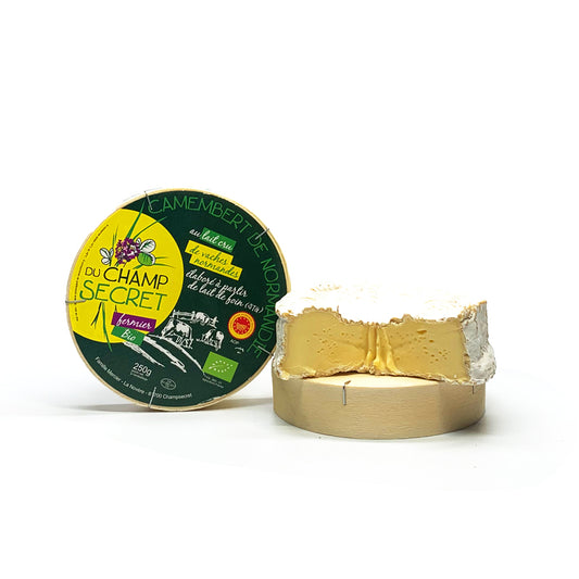 Camembert Fermier Bio de la Ferme du Champ Secret