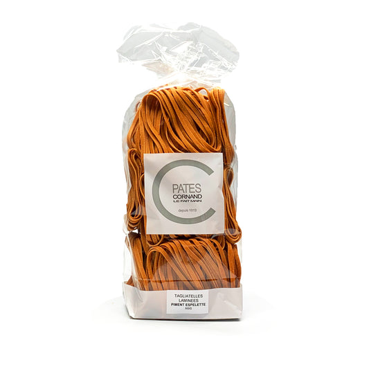 Tagliatelles au Piment d'Espelette de la Maison Cornand