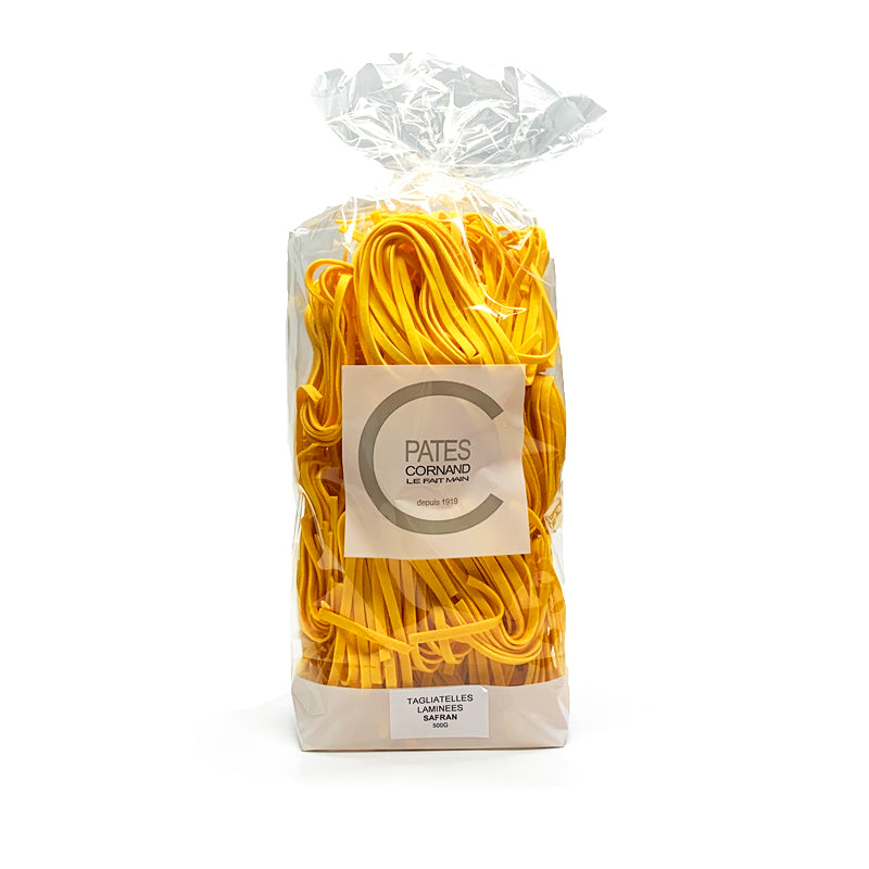 Tagliatelles au safran de la Maison Cornand